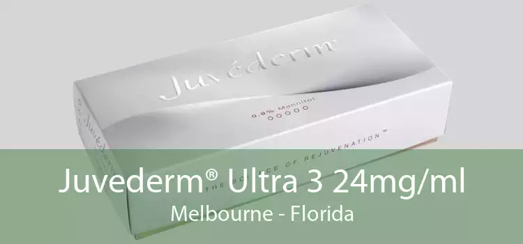 Juvederm® Ultra 3 24mg/ml Melbourne - Florida