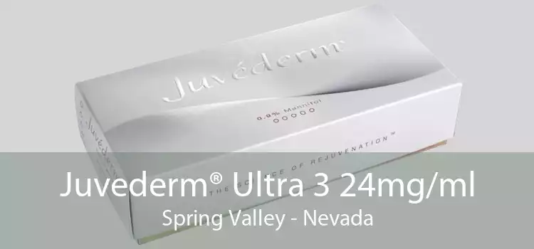 Juvederm® Ultra 3 24mg/ml Spring Valley - Nevada