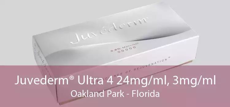 Juvederm® Ultra 4 24mg/ml, 3mg/ml Oakland Park - Florida