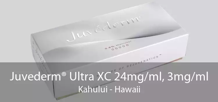 Juvederm® Ultra XC 24mg/ml, 3mg/ml Kahului - Hawaii