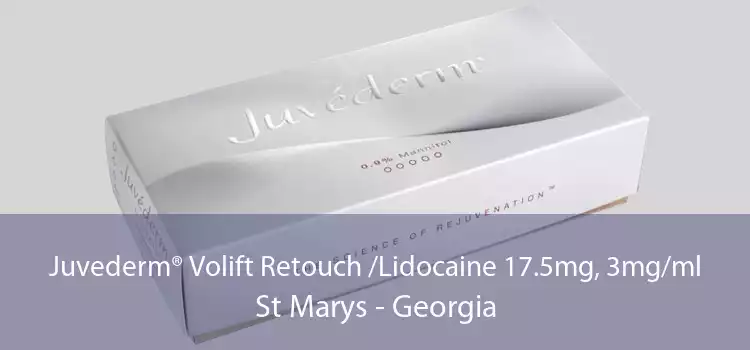 Juvederm® Volift Retouch /Lidocaine 17.5mg, 3mg/ml St Marys - Georgia