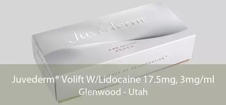 Juvederm® Volift W/Lidocaine 17.5mg, 3mg/ml Glenwood - Utah