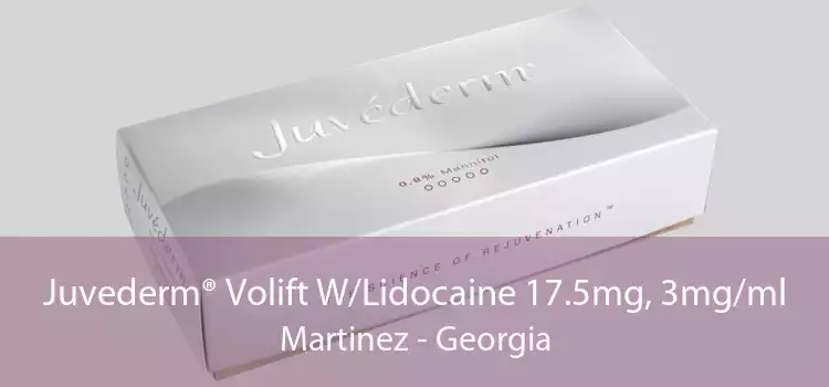 Juvederm® Volift W/Lidocaine 17.5mg, 3mg/ml Martinez - Georgia