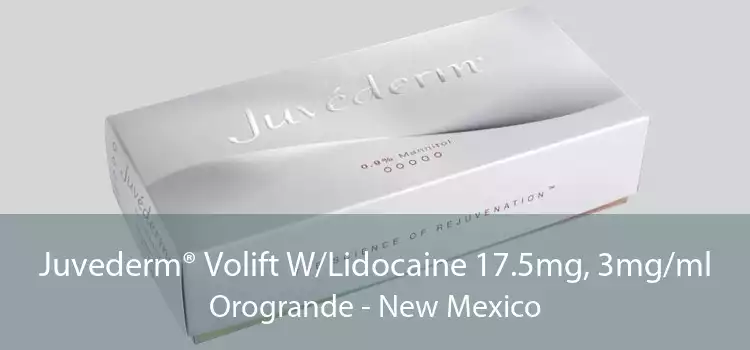 Juvederm® Volift W/Lidocaine 17.5mg, 3mg/ml Orogrande - New Mexico