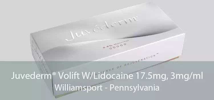 Juvederm® Volift W/Lidocaine 17.5mg, 3mg/ml Williamsport - Pennsylvania