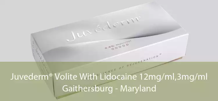 Juvederm® Volite With Lidocaine 12mg/ml,3mg/ml Gaithersburg - Maryland