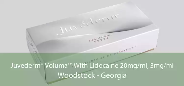 Juvederm® Voluma™ With Lidocaine 20mg/ml, 3mg/ml Woodstock - Georgia