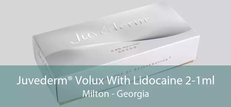 Juvederm® Volux With Lidocaine 2-1ml Milton - Georgia